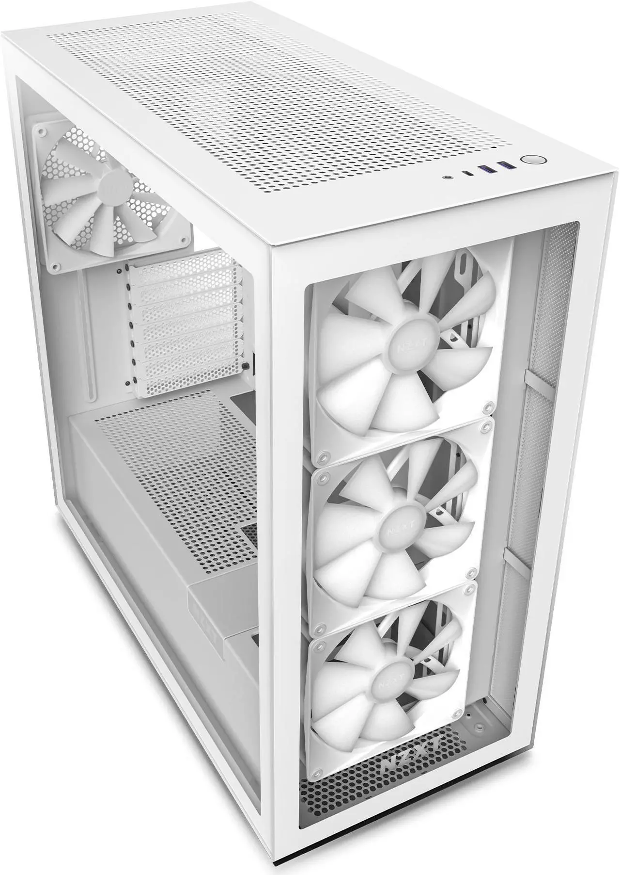 NZXT H Series H7 (2023) Elite Edition ATX Mid Tower Chassis White Color-CM-H71EW-02 - Image 8