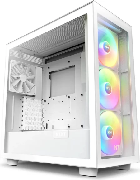 NZXT H Series H7 (2023) Elite Edition ATX Mid Tower Chassis White Color-CM-H71EW-02