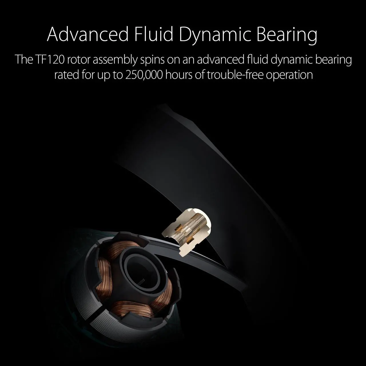 ASUS TUF Gaming TF120 ARGB Chassis Fan 3-Pin Customizable LEDs Blade, Advanced Fluid Dynamic Bearing, 120mm PWM Control, Anti-vibration Pads, Double-layer LED Array for Computer Case & Liquid Radiator Bundled with ARGB Control Hub - Image 7