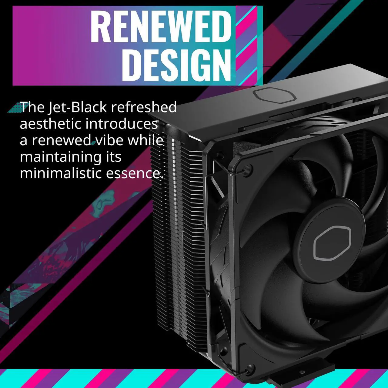 Cooler Master Hyper 212 Black Edition CPU Cooling Fan RR-212S-20PK-R2 - Image 2